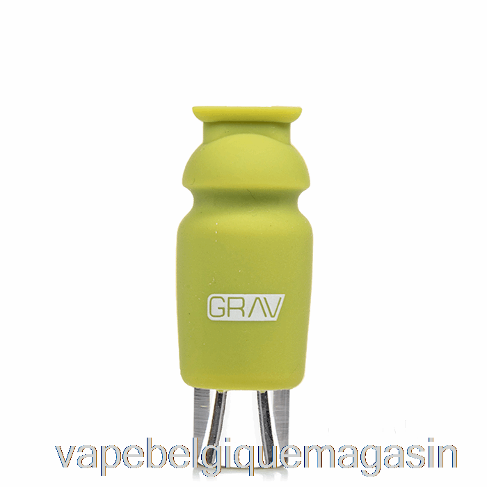 Vape Juice Grav Béquille En Verre Recouverte De Silicone Vert Avocat